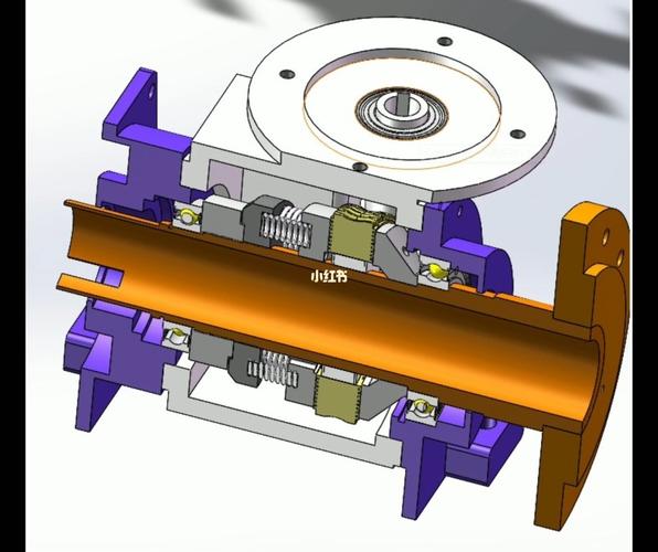 单级蜗轮蜗杆减速器设计cad画机械产品设计